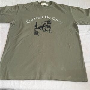 Museum of Peace & Quiet army green T-Shirt size medium NWT